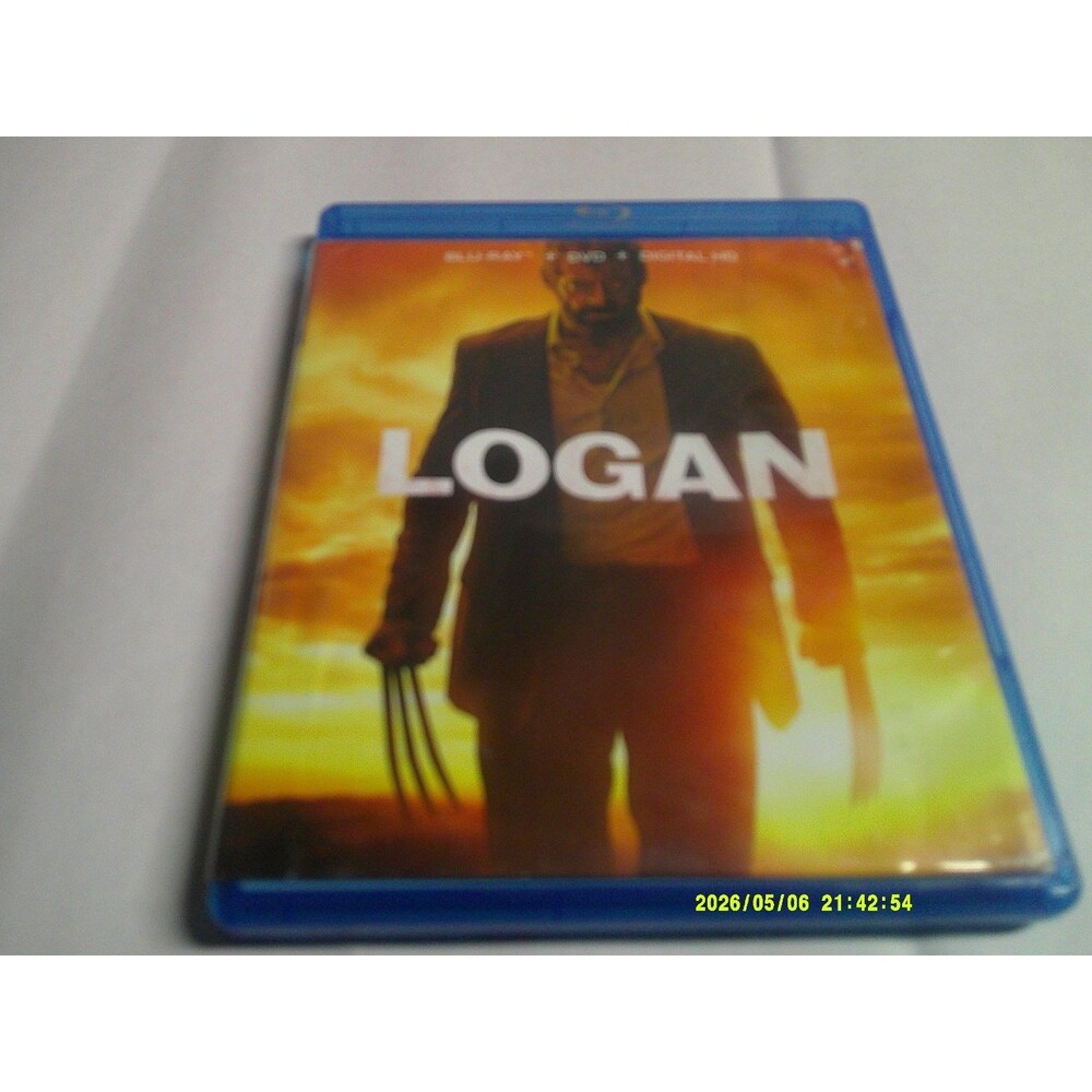 Logan (Blu-ray + DVD + Digital HD) Hugh Jackman Wolverine R-Rated Theatrical &